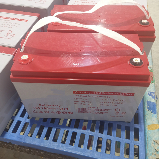 Bateria de gel 12V 100AH ​​direto da fábrica - resistente a intempéries extremas para armazenamento doméstico de energia solar, personalização ODM aceita