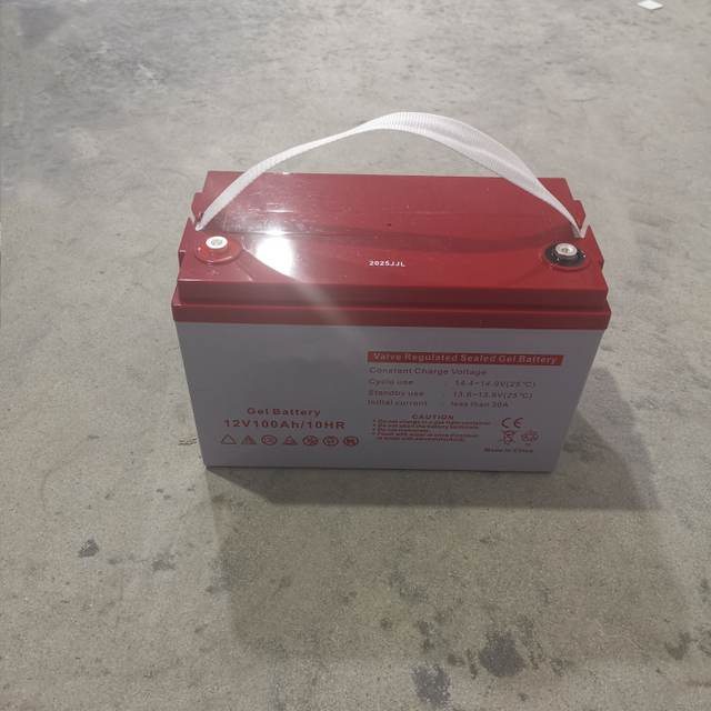 Bateria de gel 12V 100AH ​​direto da fábrica - resistente a intempéries extremas para armazenamento doméstico de energia solar, personalização ODM aceita